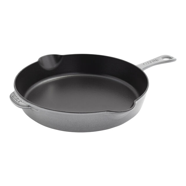 11-inch, Traditional Deep Skillet, Graphite Grey,,large