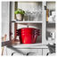 4-pc Stackable Cookware Set, Cherry, Cast Iron ,,large preview