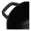 5 qt, Essential French Oven with Horse Lid, Matte Black,,large preview