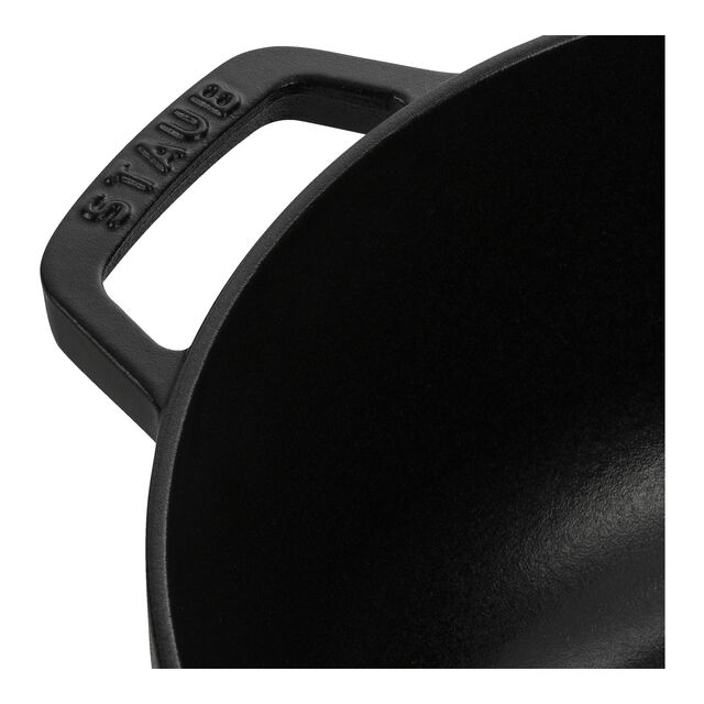 5 qt, Essential French Oven with Horse Lid, Matte Black,,large