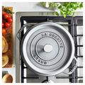 2.75 qt, Round, Dutch Oven, Graphite Grey,,large