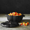 0.5 qt, Pumpkin, Petite Dutch Oven, Matte Black,,large