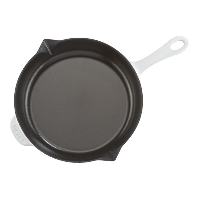 10-inch, Fry Pan, Pure White,,large