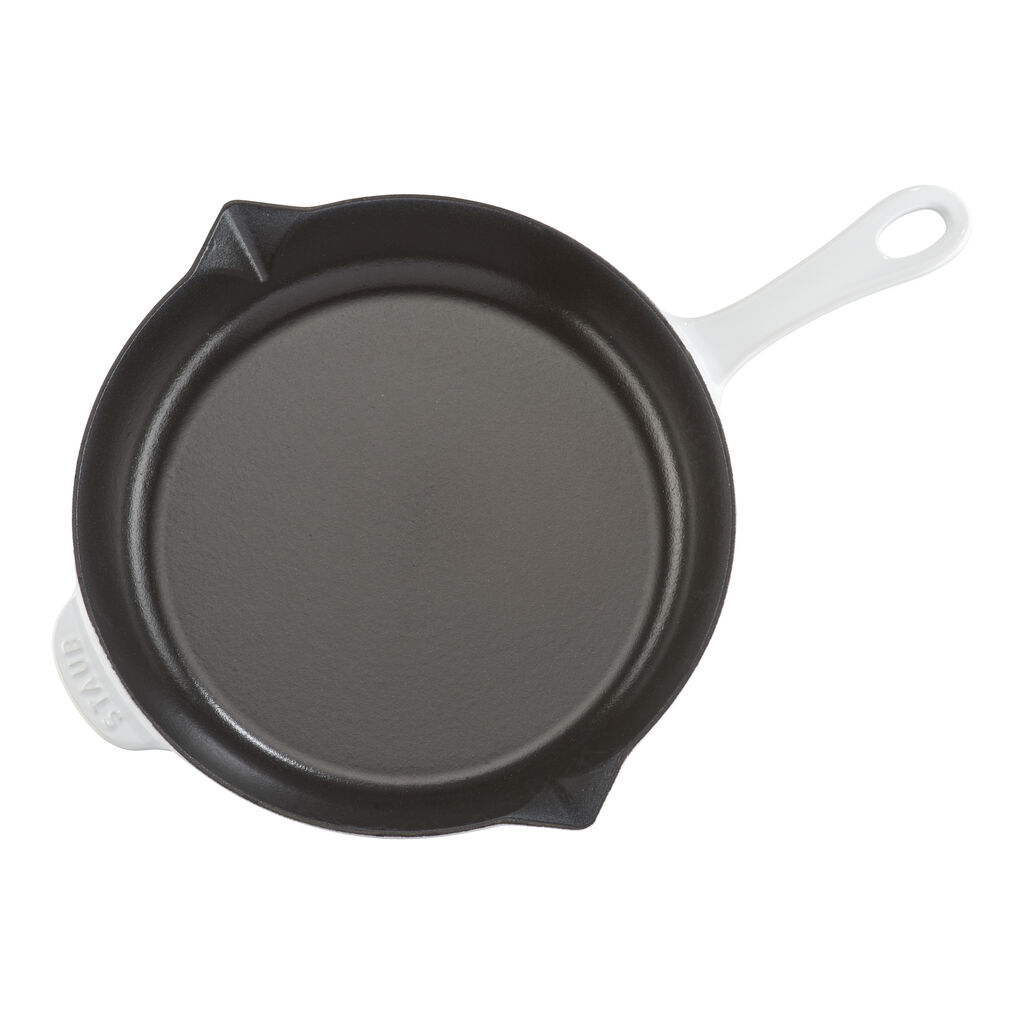 10-inch, Fry Pan, Pure White,,large