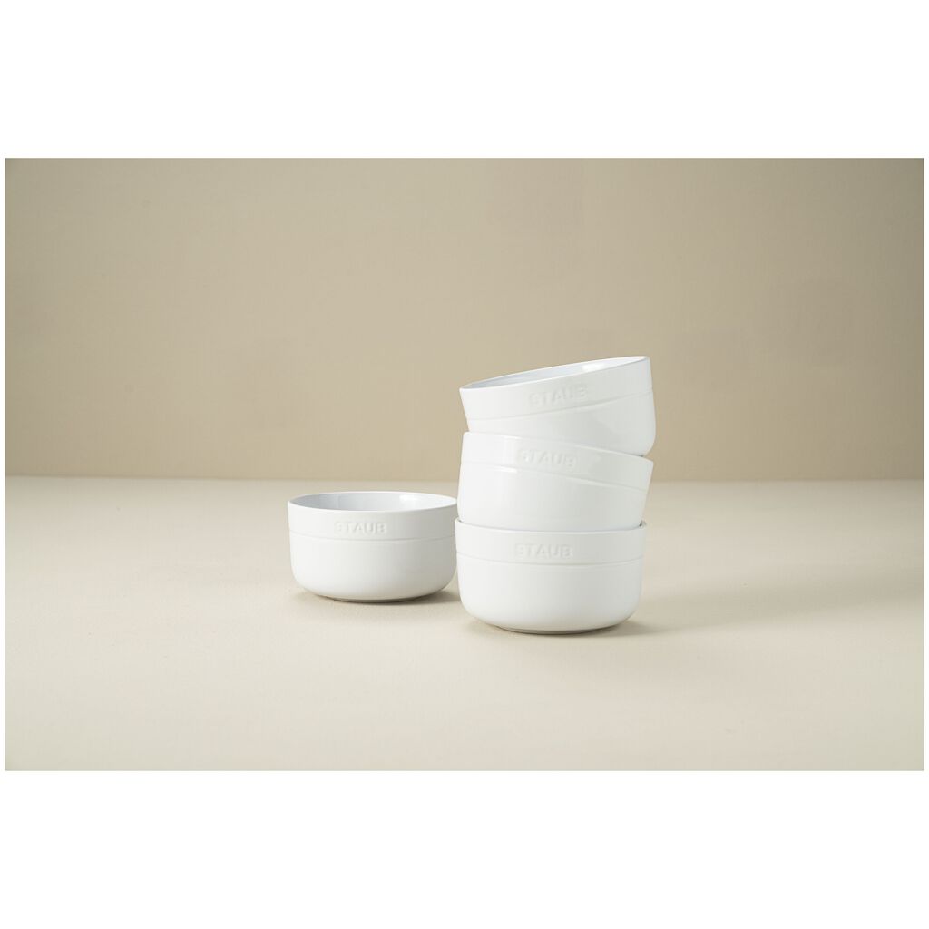 4-pc, Cereal Bowl Set, White,,large