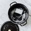 4 qt, Round, Dutch Oven, Matte Black,,large preview