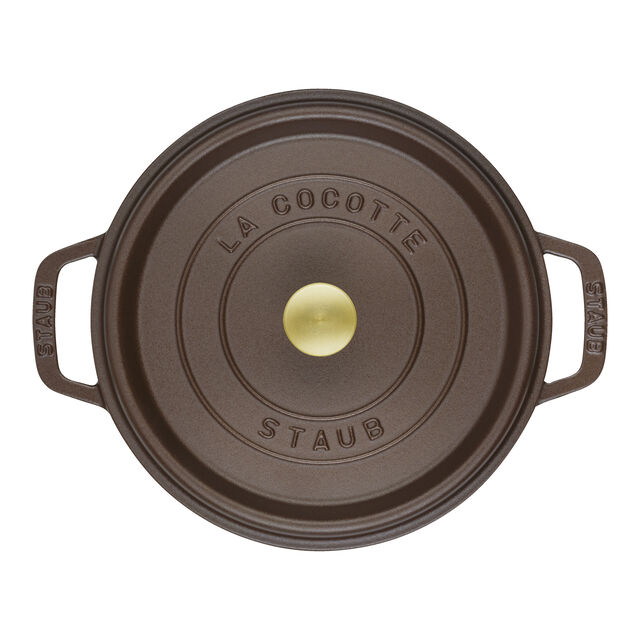 4 qt, Round, Dutch Oven, Matte Espresso,,large