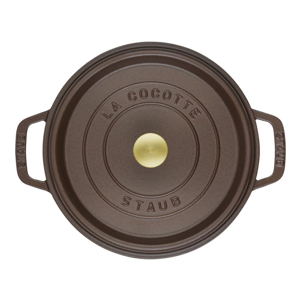 4 qt, Round, Dutch Oven, Matte Espresso,,large