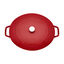 6 qt, Wide Oval French Oven, Cherry,,large preview