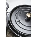 7 qt, Round, Dutch Oven, Matte Black,,large