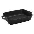 3-pc, Rectangular Baking Dish Set, Matte Black,,large