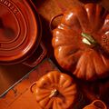 3.5 qt, Pumpkin, Dutch Oven With Brass Knob, Burnt Orange,,large