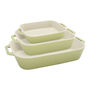 3-pc, Macaron Baking Dish Set, Mixed Colors,,large
