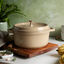4 qt, Round, Cocotte, Sesame,,large preview