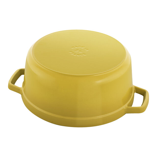 4 qt, Round, Dutch Oven, Citron,,large