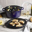6.5 qt, Braise and Grill Dutch Oven Set, Dark Blue,,large preview