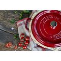 4 qt, Round, Cocotte, Cherry - Factory Second,,large