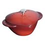 1.75 qt, Heart, Dutch Oven, Cherry,,large