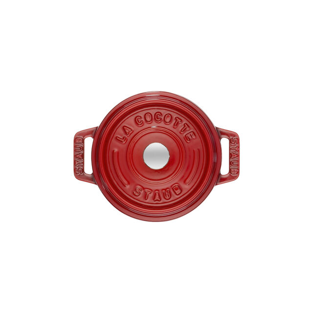 0.25 qt, Mini Round Dutch Oven, Cherry,,large