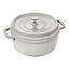 4 qt, Round, Dutch Oven, White Truffle,,large preview