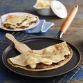 Crepe Pan with Spreader and Spatula, Matte Black,,large