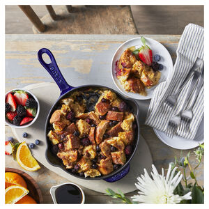 8.5-inch, Traditional Deep Skillet, Dark Blue