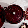 7 qt, Round, Dutch Oven, Grenadine,,large