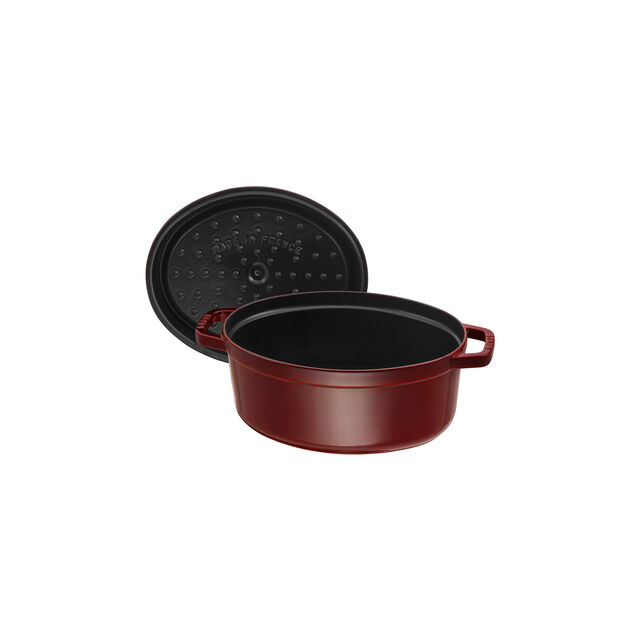 5.75 qt, Oval, Dutch Oven, Grenadine,,large