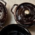 4 qt, Round, Dutch Oven, Matte Espresso,,large