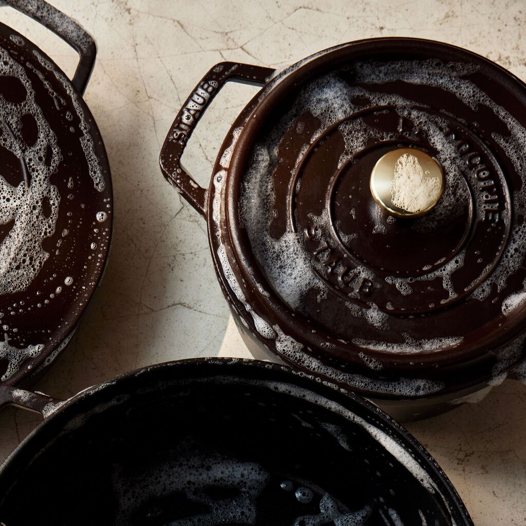 4 qt, Round, Dutch Oven, Matte Espresso,,large