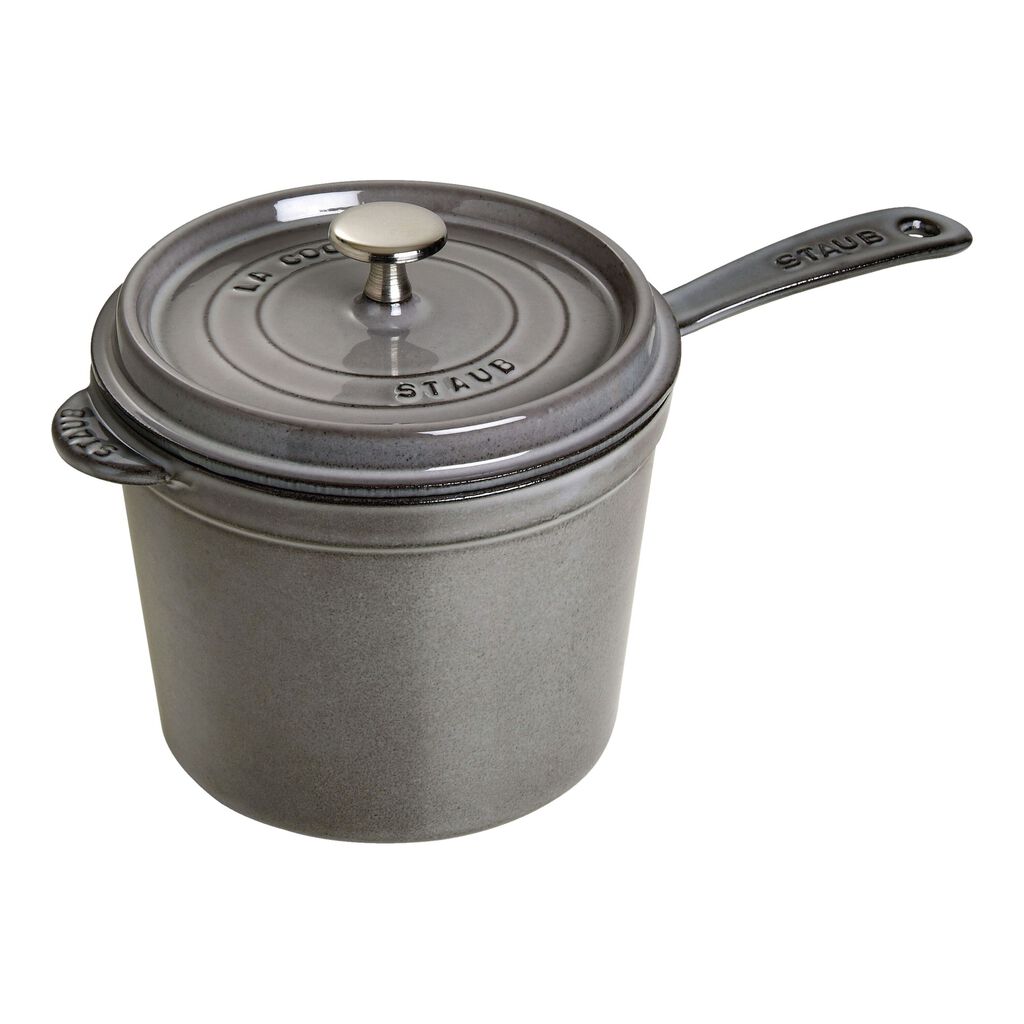 3 qt Sauce Pan, Cast Iron ,,large
