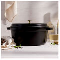 5.5 qt, Round, Dutch Oven, Matte Black,,large