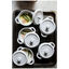 3-pc, Mini Round Dutch Oven Set, White,,large preview
