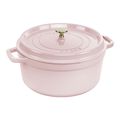 5.5 qt, Round, Dutch Oven, Peony Pink,,large