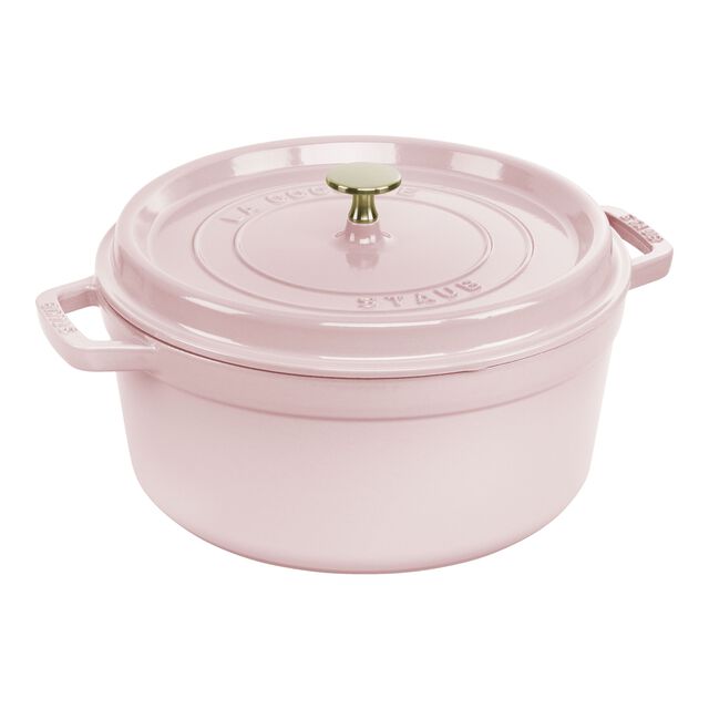 5.5 qt, Round, Dutch Oven, Peony Pink,,large
