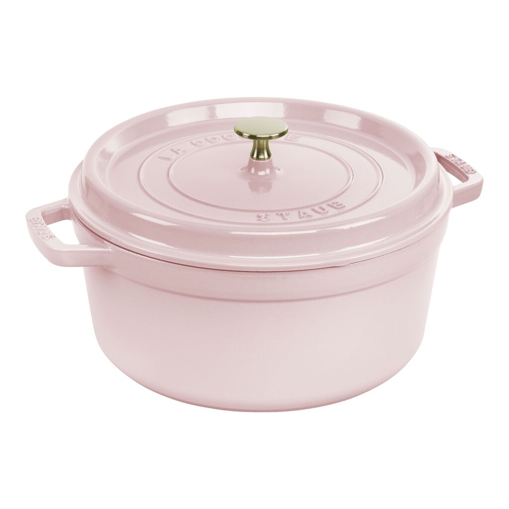 5.5 qt, Round, Dutch Oven, Peony Pink,,large