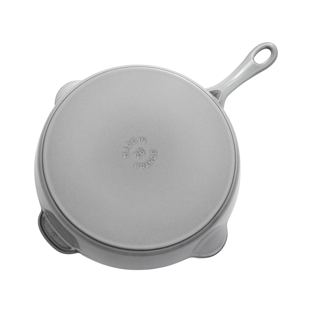 11-inch, Traditional Deep Skillet, Graphite Grey,,large