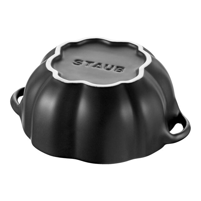 0.75 qt, Pumpkin, Petite Dutch Oven, Matte Black,,large
