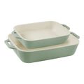 2-pc, Rectangular Baking Dish Set, Eucalyptus,,large