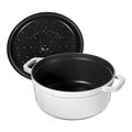 7 qt, Round, Dutch Oven, Pure White,,large