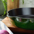 11-inch, Traditional Deep Skillet, Basil,,large