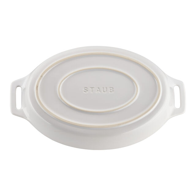 2-pc, Oval Baking Dish Set, White,,large