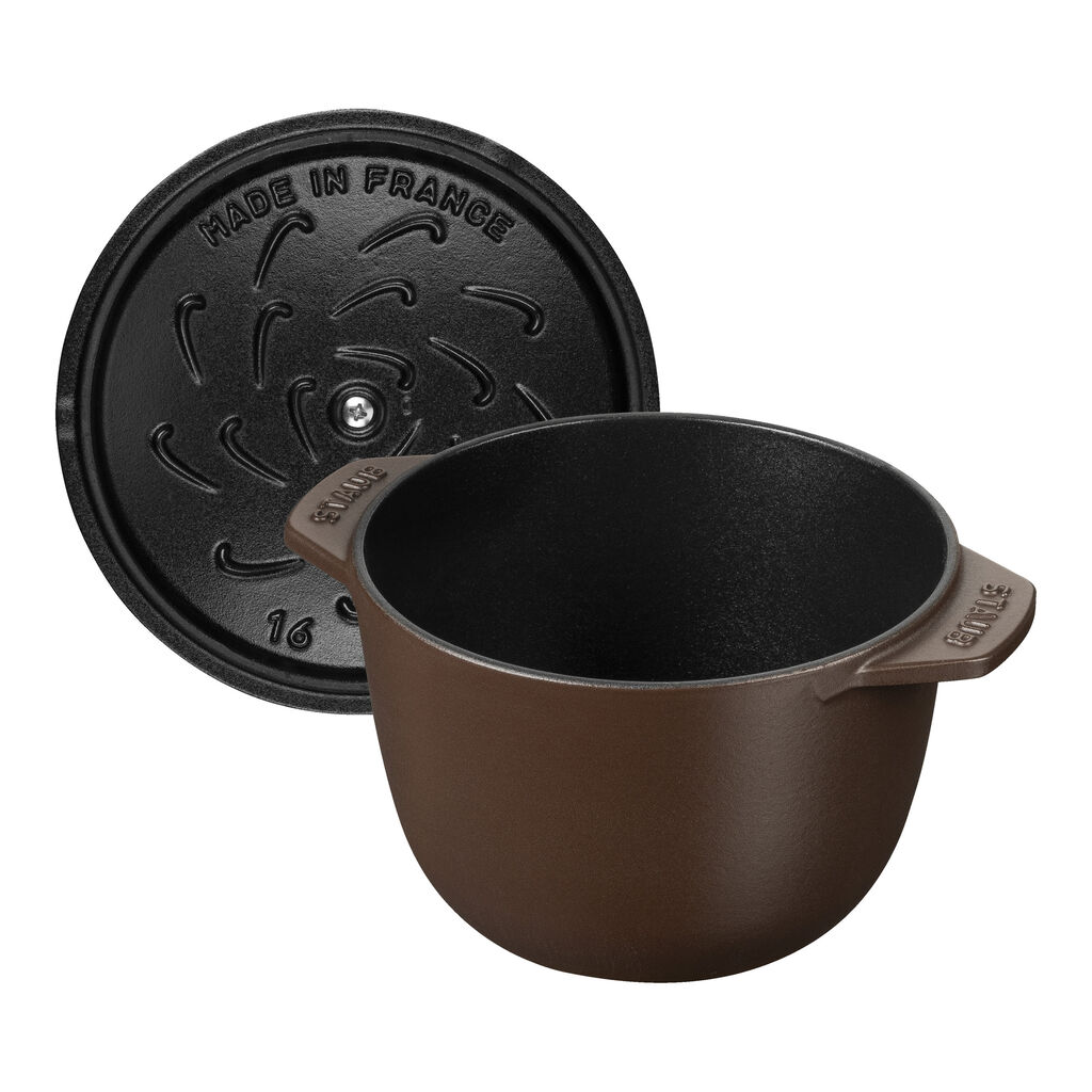 1.5 qt, Petite French Oven, Matte Espresso,,large