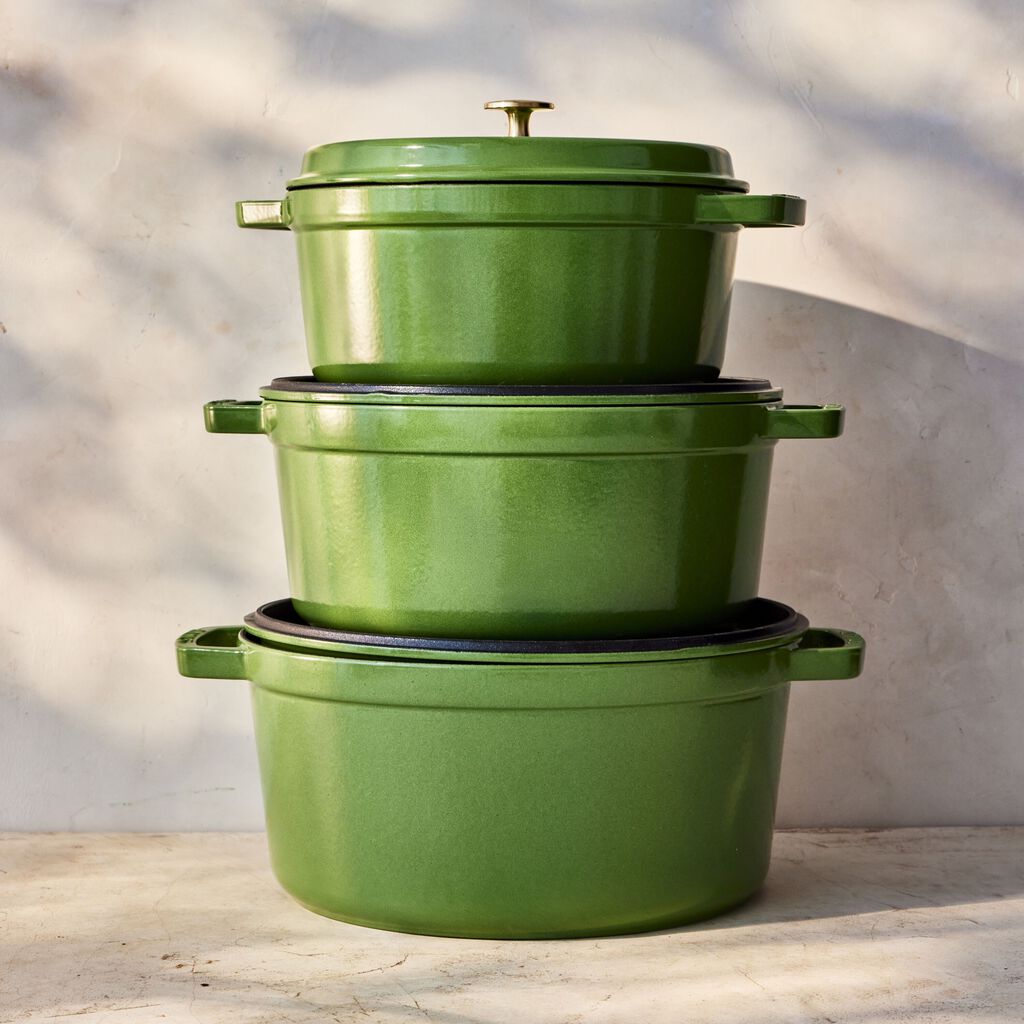 5.5 qt, Round, Dutch Oven, Pistachio,,large