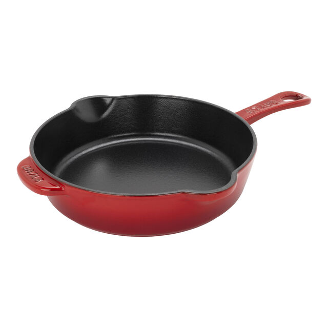 8.5-inch, Traditional Deep Skillet, Cherry,,large