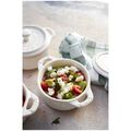 3-pc, Mini Round Dutch Oven Set, White,,large