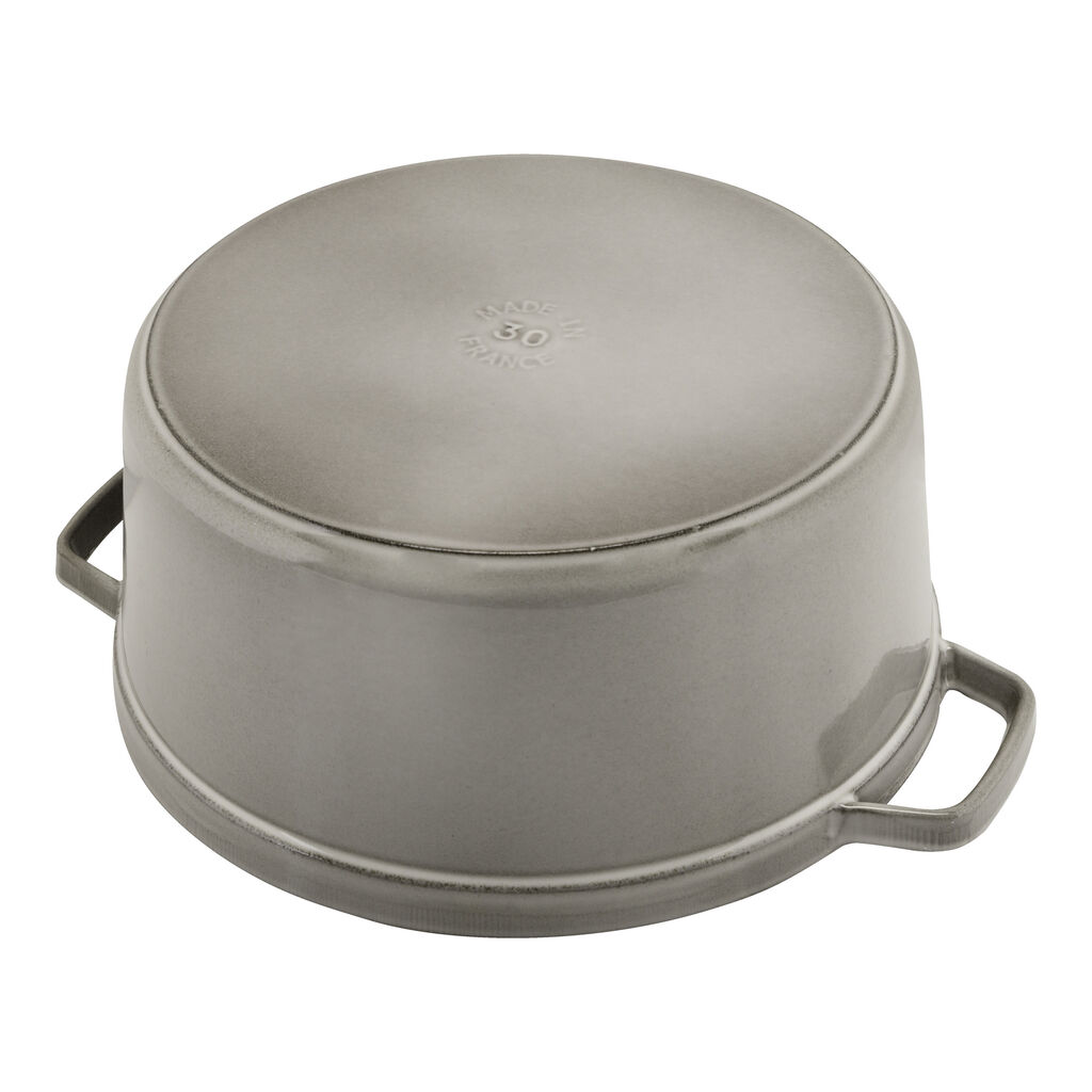 4 qt, Round, Dutch Oven, Graphite Grey,,large