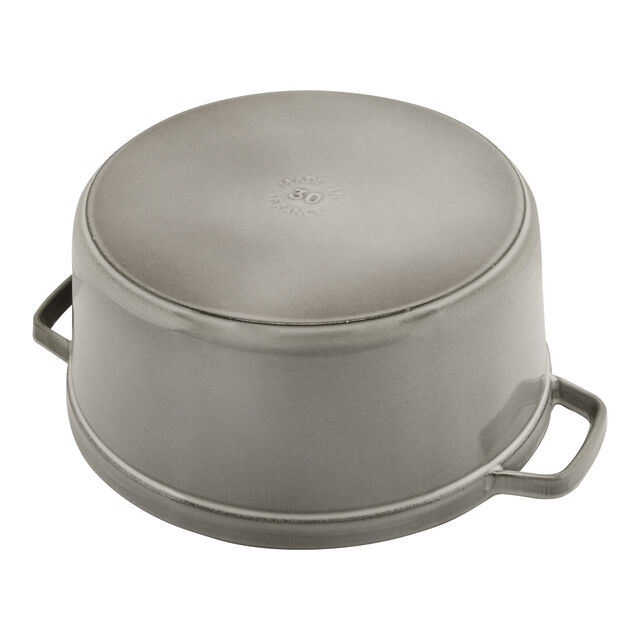 13.25 qt, Round, Dutch Oven, Graphite Grey,,large