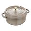 4 qt, Round, Cocotte, Sesame,,large preview