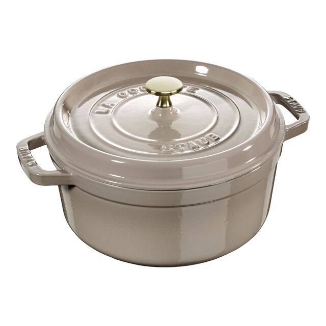 4 qt, Round, Cocotte, Sesame,,large